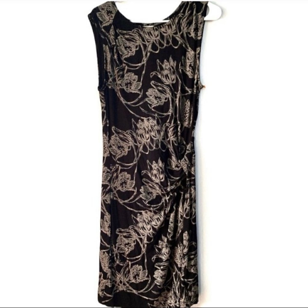 Anthropologie Leifsdottir Tulipa Twisted Floral Dress